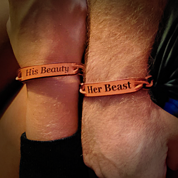 His beauty her beast bracelets discount