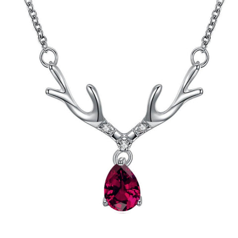 Antler Pendant Necklace - Love Chirp Gifts