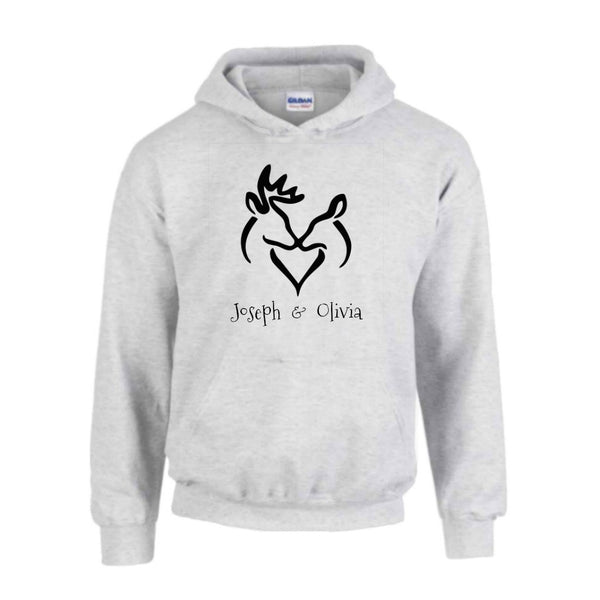 Buck and store doe hoodies
