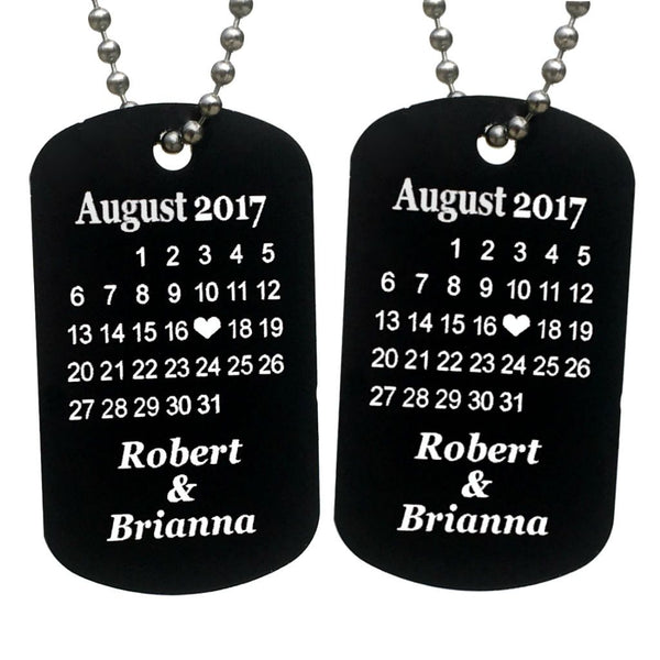 Black dog discount tags personalized
