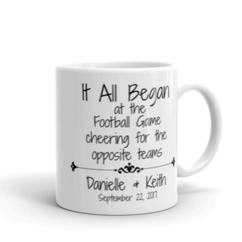 It All Began Personalized Mug - Love Chirp Gifts