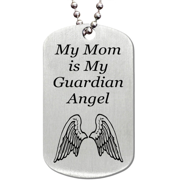 Guardian angel dog tag charm new arrivals