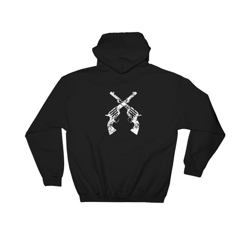 Crossed Pistols Hoodie - Love Chirp Gifts