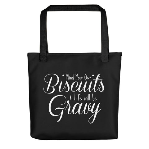 Biscuits and Gravy Tote Bag - Love Chirp Gifts
