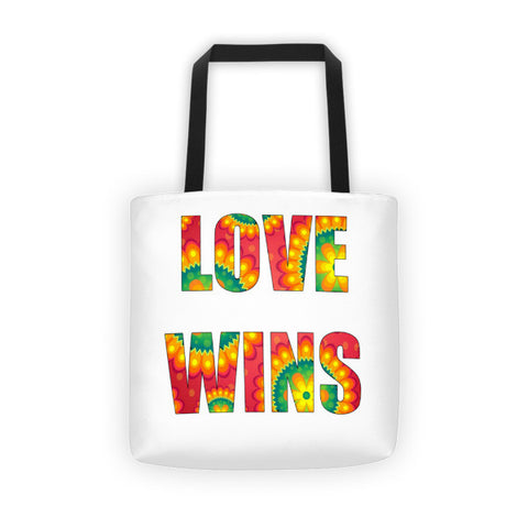 Love Wins Tote Bag - Love Chirp Gifts